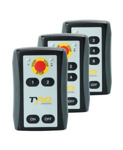 2, 4 and 6 channel remote control