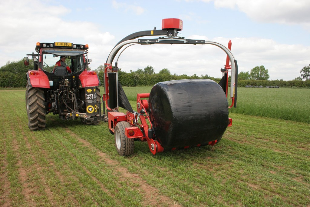 Radio Remote Control for hay bale wrapper, baler